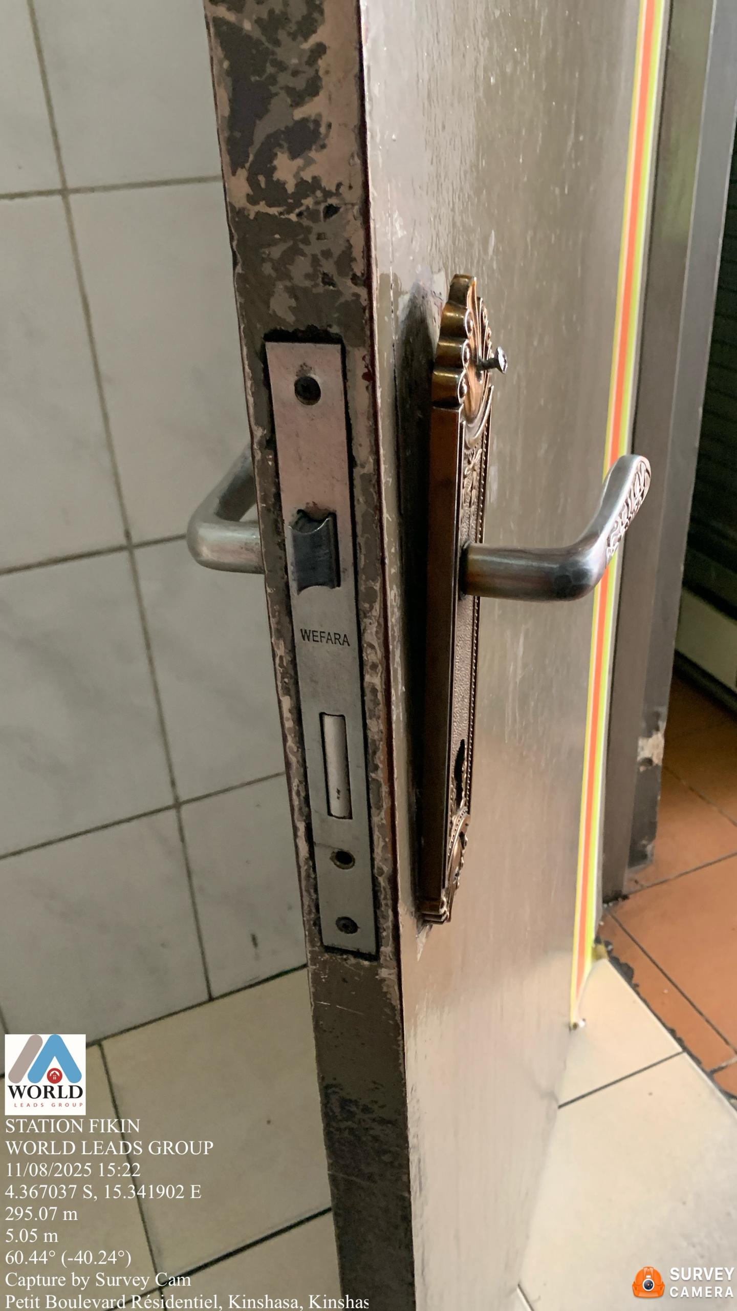 Avant les travaux - Station-service Fikin - Travaux de serrurerie